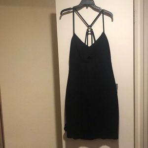 Black cocktail dress